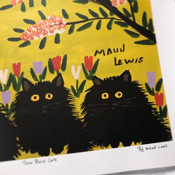 Three Black Cats by Maud Lewis Poster - Picture 5 of 10